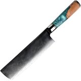  Damaskasti kuhinjski nož SH-39327 - Nakiri / Plava KP39327 Cene