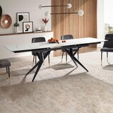 MID.YOU Jedilna Miza Marble, Keramika, 180-260x95cm | Shoptok.si