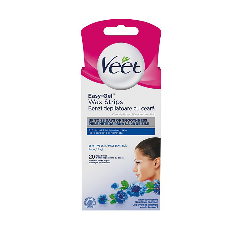 Veet Expert - gotove trakove za depilacijo - za občutljivo kožo (20 kosov) Cene