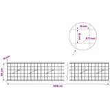  Gabion s žicom debljine 5 mm i mrežom 10x10 cm 900x10x50 cm - 10 cm 50 cm 900 cm | shoptok.hr