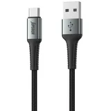 su-k108 pleteni fast 27w 3a usb a na type-c 2m crni Usb data kabal ( U2144 )