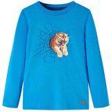  Dječja majica dugih rukava kobaltnoplava 92 | shoptok.hr