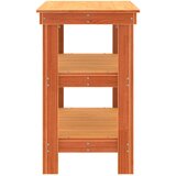  Radni stol Vosak smeđa 78,5 x 50 x 80 cm Čvrsto borovo drvo | shoptok.hr