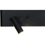  LED zidno spot svetlo RESORT LED/10W/230V + LED/3W crno levo | Eponuda.com