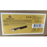 Gembird KABL-COAX-RG59+2X0.75 CCA/PE/300M/MSG Outdoor Koaksialni kabl sa napojnim kablom 2x0,75 + SAJLA 300m | Eponuda.com