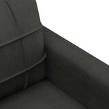 vidaXL Sedežna garnitura 4-delna z vzglavniki črno blago | Shoptok.si