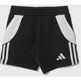 Adidas Otroške kratke hlače TIRO24 SWSHOY črna barva