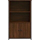  Visoka komoda smeđa boja hrasta 62x32x103,5cm konstruirano drvo | Eponuda.com