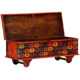  Kutija za pohranu crvena 110x40x40 cm masivno bagremovo drvo | Eponuda.ba