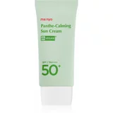 ma:nyo Panthe-Calming Sun Cream umirujuća zaštitne krema za vrlo osjetljivu i netolerantnu kožu lica SPF 50+ 50 ml
