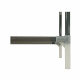 Kondela 10-vrstna omara za čevlje, siva, FILOU | Shoptok.si