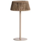 Kave Home LED namizna/prenosljiva zunanja svetilka s solarnim panelom (višina 30 cm) Aldet – u