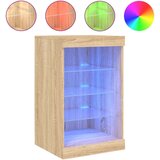  Komoda s LED svjetlima boja hrasta sonome 41x37x67 cm | shoptok.hr