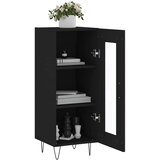  Komoda crna 34,5 x 34 x 90 cm od konstruiranog drva | shoptok.hr