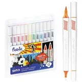 Flomaster sa četkicom + fineliner 12kom