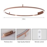  Immax NEO 07325-120C-LED prigušiva stropna svetiljka FINO 72W/230V 120 cm Tuya ružičasto-zlatna + daljinski upravljač | Eponuda.com