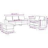  3-dijelni set sofa s jastucima crvena boja vina baršunasti | shoptok.hr