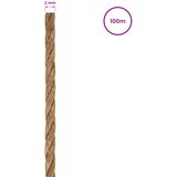  Uže od jute 2 kom. 2 mm 100 m Prirodna 100% Juta Tossa | shoptok.hr