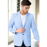 Dewberry C5059 MEN'S JACKET-BLUE