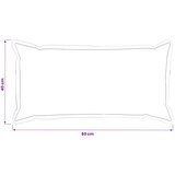  Presvlaka za jastuk 2 kom. HOUTEN Krem 40 x 80 cm - Dizajn s paspulom Krem 40 x 80 cm | shoptok.hr