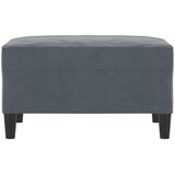  Tabure tamnosivi 70 x 55 x 41 cm baršunasti | shoptok.hr