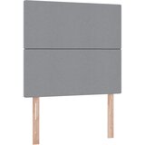  Krevet s prostorom za pohranu s LED-om Svijetlo siva Poliester | shoptok.hr