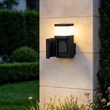 Brilagi Spoljna zidna lampa sa utičnicom SCHUKO PILLAR 1xG9/11W/230V IP44 crna | Eponuda.com