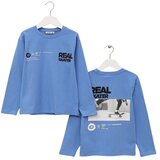 Wanex Majica dugih rukava za dečake Real Skater 17142, Plava Cene