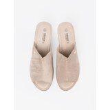 GOODIN Beige women's platform flip-flops | shoptok.hr