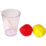  Set dječjeg kuhinjskog pribora - blender i aparat za kavu - plavo/rozi Slike