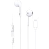 Yesido stereo slušalice (YH-20) - lightning konektor s mikrofonom 120 cm - bijele | shoptok.hr