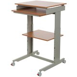 MID.YOU Pisalna Miza Workstation, Siva, Barva Bukve | Shoptok.si