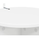  Stalak za biljke 2 pcs Bijela Ø40 x 80 cm Konstruirano drvo | shoptok.hr