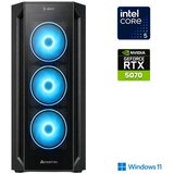 ANNI gaming namizni računalnik Gamer Extreme i5-14400F/32GB/2TB SSD/Windows 11 Home/RTX 5070 | Shoptok.si