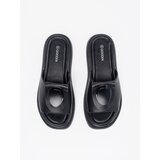 GOODIN Black comfortable platform flip-flops | shoptok.hr