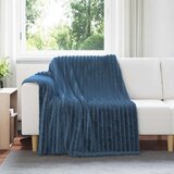  Odeja Temno modra 200 x 150 cm Flis, (5000288220) | Shoptok.si