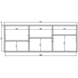  Komoda DALLAS - razne boje | shoptok.hr