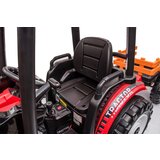 Traktor na akumulator s prikolicom Hercules 24V - crveni | shoptok.hr