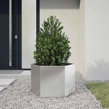  Vrtna sadilica šesterokutna 69x60x45 cm od nehrđajućeg čelika | Eponuda.com