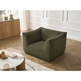Bobochic Paris Zelen fotelj iz rebrastega žameta Giorgia – | Shoptok.si