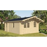 Male kuće Drvena kuća GOTLAND D 440 × 595 cm sa šindrom | shoptok.hr
