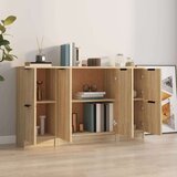 Komoda 3 kosi sonoma hrast inženirski les, (20654666) | Shoptok.si