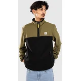 Set Off Recycled Polar 1/4 Zip Half-Zip Pulover iz flisa khaki