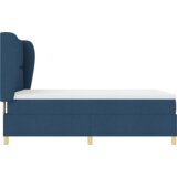  Box Spring postelja z ležiščem - Modra - 140x200 cm - Tkanina, (22053041) | Shoptok.si