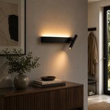 Brilagi LED zidna reflektorska svetiljka ARLIX LED/3W/230V + LED/7W crna CRI 90 | Eponuda.com