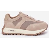 Big Star Suede Sneakers On A Platform Women's | shoptok.hr