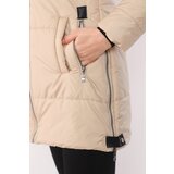 Dewberry Z6668 WOMEN'S COAT-BEIGE | shoptok.hr