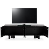MOME Crna TV komoda od masivnog manga 160x55x40 cm Tamira – | shoptok.hr