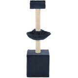  Penjalica za mačke sa stupovima za grebanje od sisala 105 cm plava | shoptok.hr