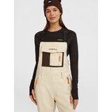 O'neill Outdoor hlače 'FWC'Peak Bib' bež / oranžna / črna | Shoptok.si